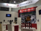 A Woodward product display at a trade show in 2014.  History in the making!